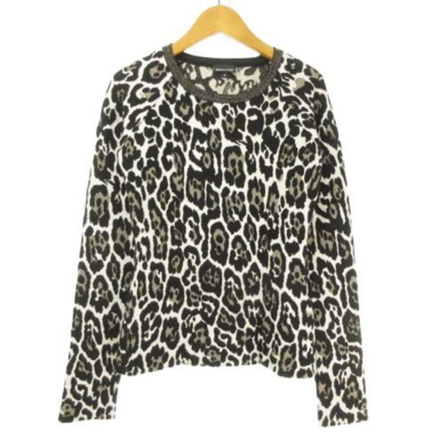 ジャストカヴァリ JUST cavalli 19AW ニット セーター ヒョウ柄