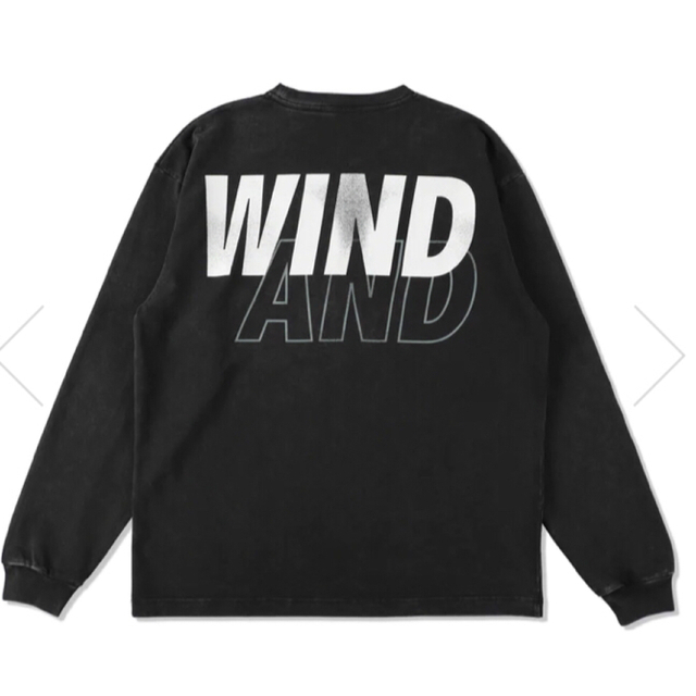 WIND AND SEAサンダーバニー Tシャツ Black  Lサイズ　黒