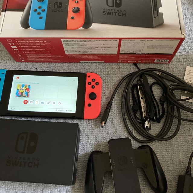 Nintendo Switch JOY-CON(L) (R)本体セット中古 11400円 セール