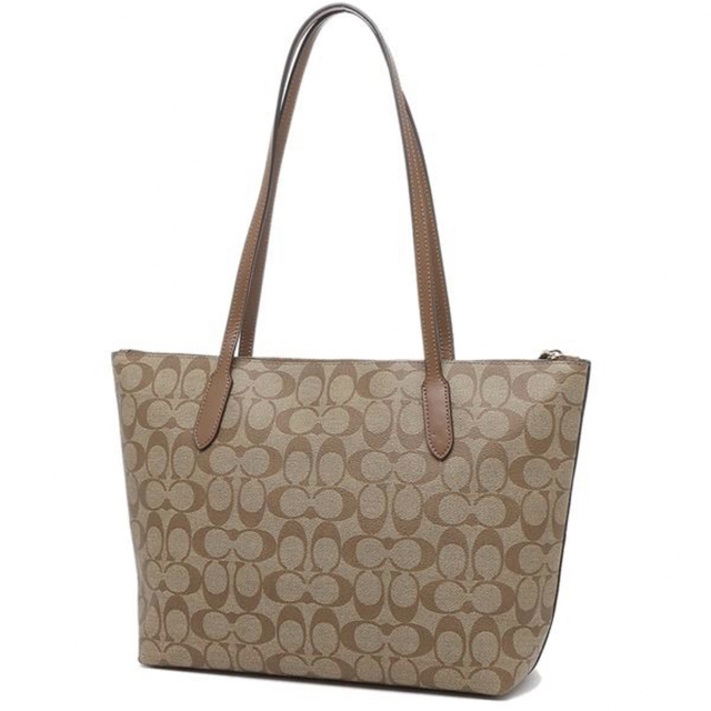 未使用品!】COACH トートバッグ 4455 ベージュ × ブラウン - トートバッグ