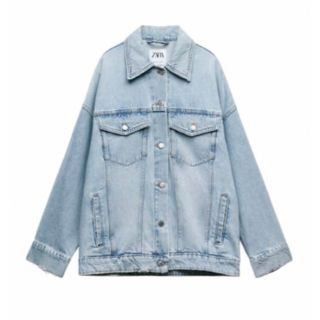 ザラ(ZARA)のマギー様専用　ZARA オーバーサイズデニムジャケット(Gジャン/デニムジャケット)