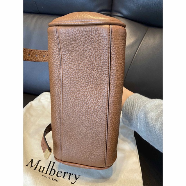 Mulberry(マルベリー)の定価159,500円　Mulberry ミニアレクサ チェスナット 美品 レディースのバッグ(ショルダーバッグ)の商品写真