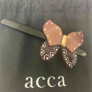 アッカ(acca)のacca バタフライ　バレッタ(バレッタ/ヘアクリップ)