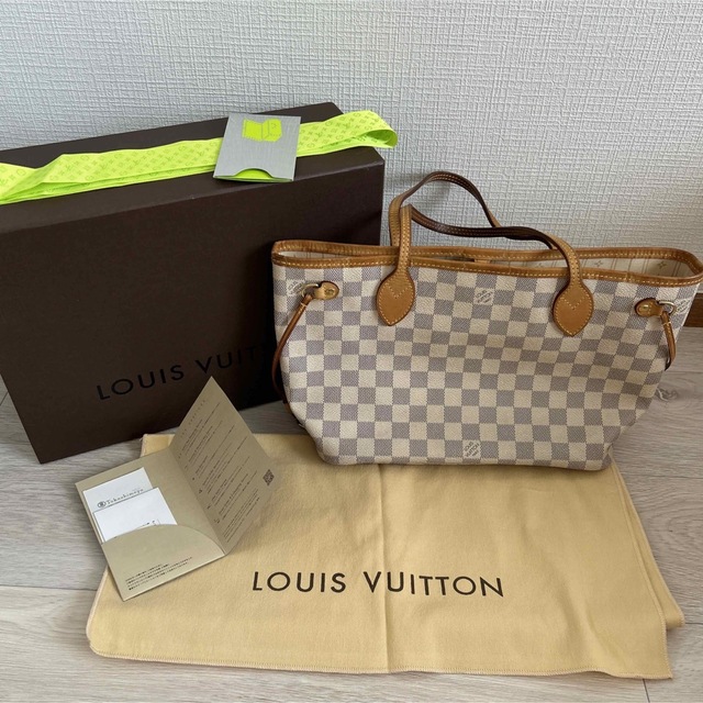 LOUIS VUITTON ルイヴィトン ダミエアズール ネヴァーフル PM 当季大