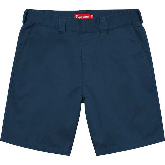 Supreme(シュプリーム)のSupreme Work Short ワークショーツ ネイビー メンズのパンツ(ショートパンツ)の商品写真