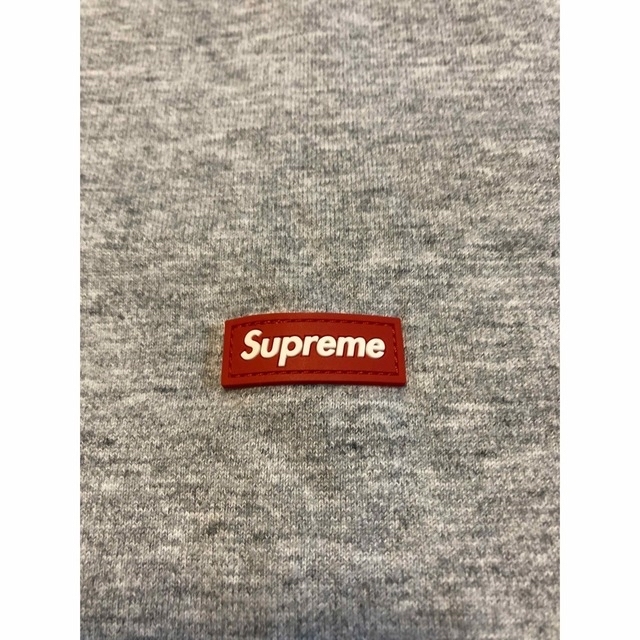 supremeシュプリームワンポイントTシャツ灰S