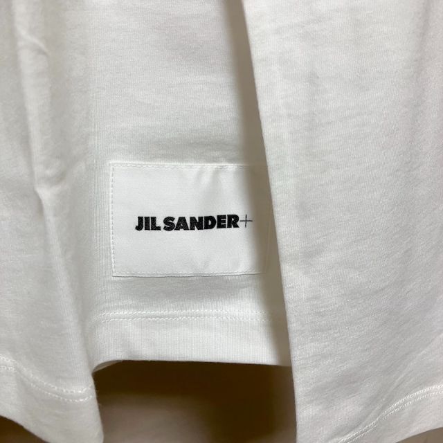 Jil Sander(ジルサンダー)の新品 S JIL SANDER 22aw パックTシャツ 白 長袖 4639 メンズのトップス(Tシャツ/カットソー(七分/長袖))の商品写真