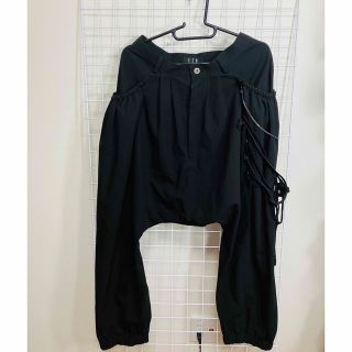BLACK PEACE NOW ブーツカットパンツ ボタンデザイン ロック M