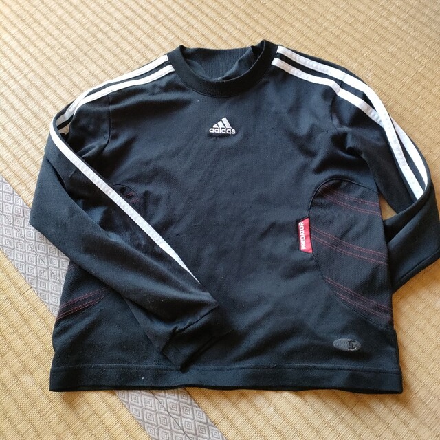 adidas　長袖　120 キッズ/ベビー/マタニティのキッズ服男の子用(90cm~)(Tシャツ/カットソー)の商品写真