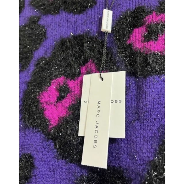 MARC JACOBS(マークジェイコブス)の【新品未使用タグ付】マークジェイコブス　レオパード　ニット　ワンピース レディースのワンピース(ひざ丈ワンピース)の商品写真