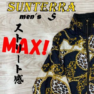 《SALE》【 SUNTERRA 】 ブルゾン 黒＆金 S(ブルゾン)