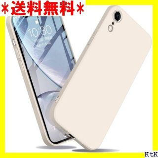 ４ iPhoneXR ケース リキッドシリコン 耐衝撃 レ き ホワイト 101(モバイルケース/カバー)