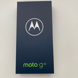 モトローラ(Motorola)のモトローラー g32 新品未開封  ミネラルグレイ(スマートフォン本体)