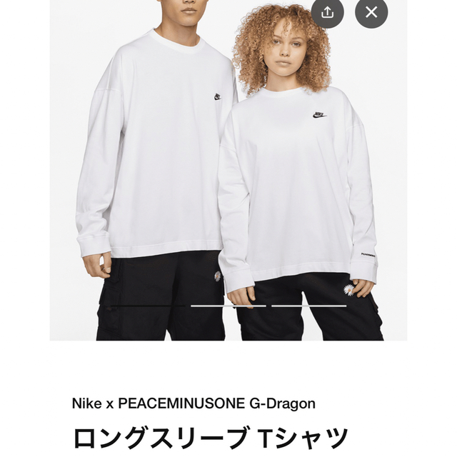 NIKE x PEACEMINUSONE G-Dragon ロングTシャツ