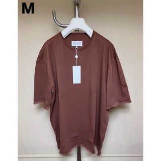 マルタンマルジェラ(Maison Martin Margiela)の新品 M マルジェラ 22aw ガーメントダイ Tシャツ ブラウン 4664(Tシャツ/カットソー(半袖/袖なし))