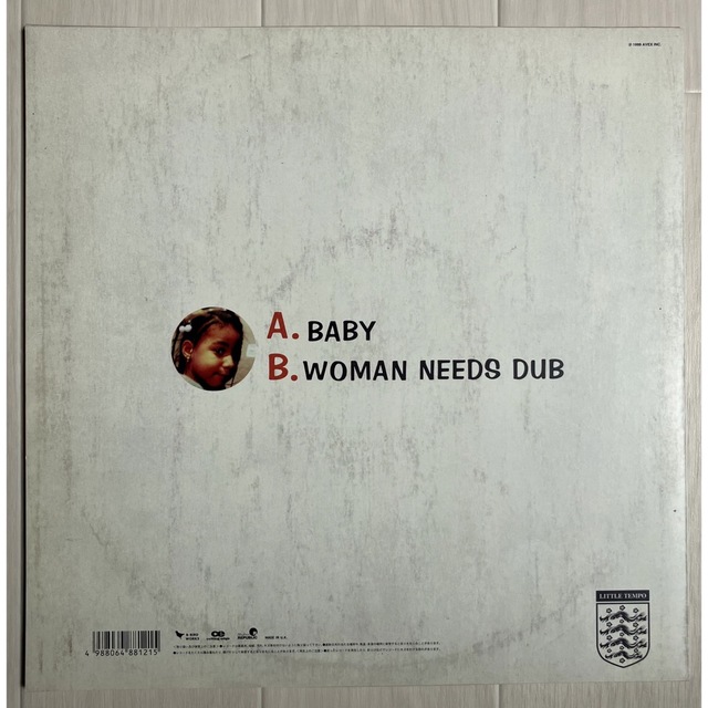 Little Tempo BABY 12インチ　レコード エンタメ/ホビーのCD(ポップス/ロック(邦楽))の商品写真