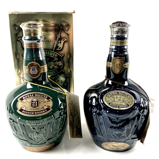 【未開栓】ロイヤルサルート ROYAL SALUTE 21年 700ml 緑