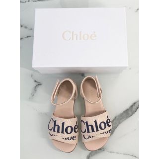 Chloe ロゴ　サンダル