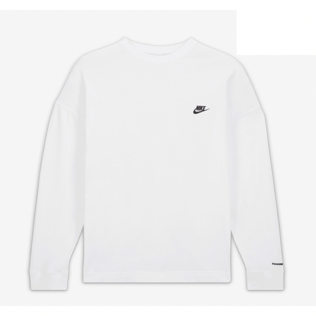 100％品質】 M PEACEMINUSONE PMO x NIKE LS Tee White -Tシャツ