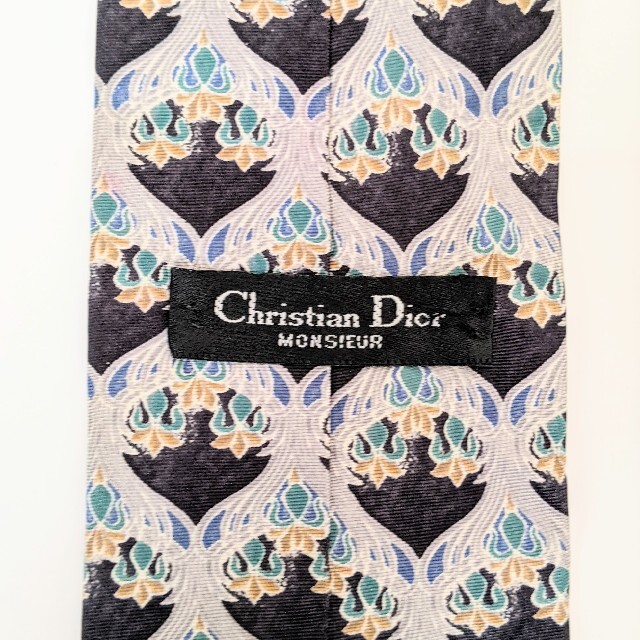 Christian Dior(クリスチャンディオール)の【Vintage】　Christian Dior　ディオール　シルク　ネクタイ メンズのファッション小物(ネクタイ)の商品写真