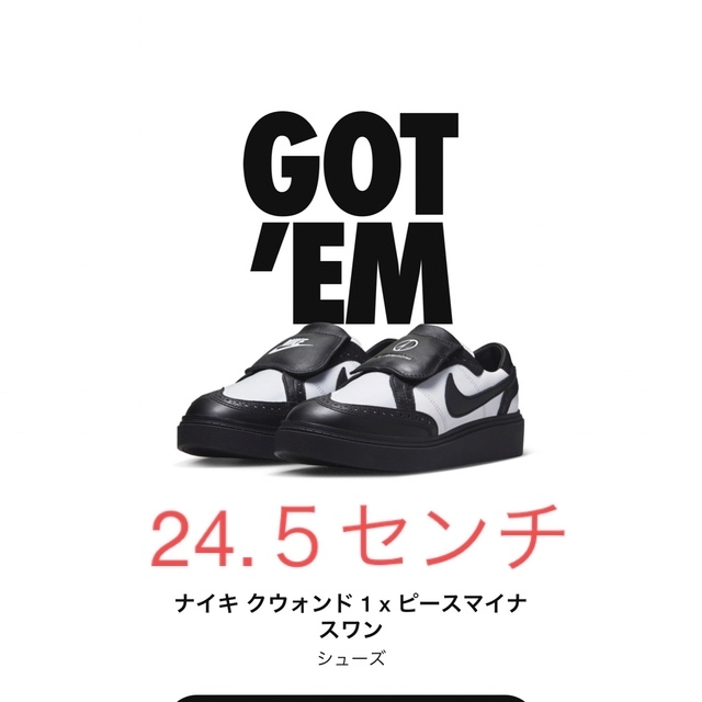 G-DRAGON PEACEMINUSONE × NIKE KWONDO 1