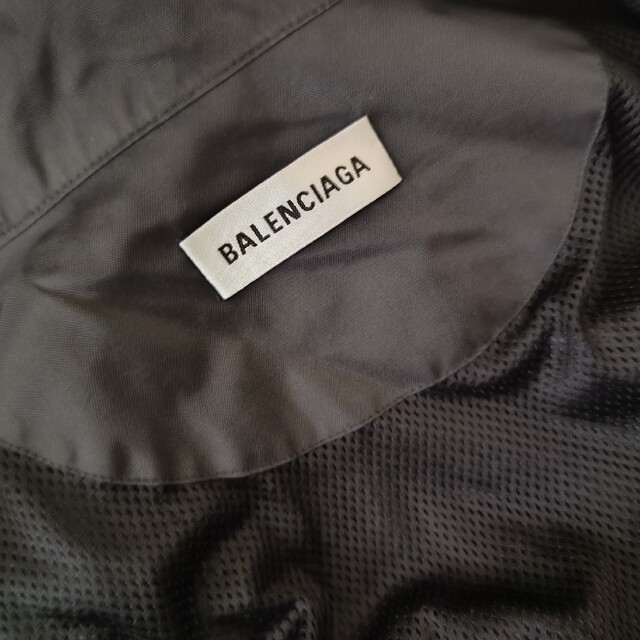 BALENCIAGA - BALENCIAGAナイロン×デニムトラックジャケットてん BALENCIAGA - BALENCIAGAナイロン×デニムトラックジャケットてん