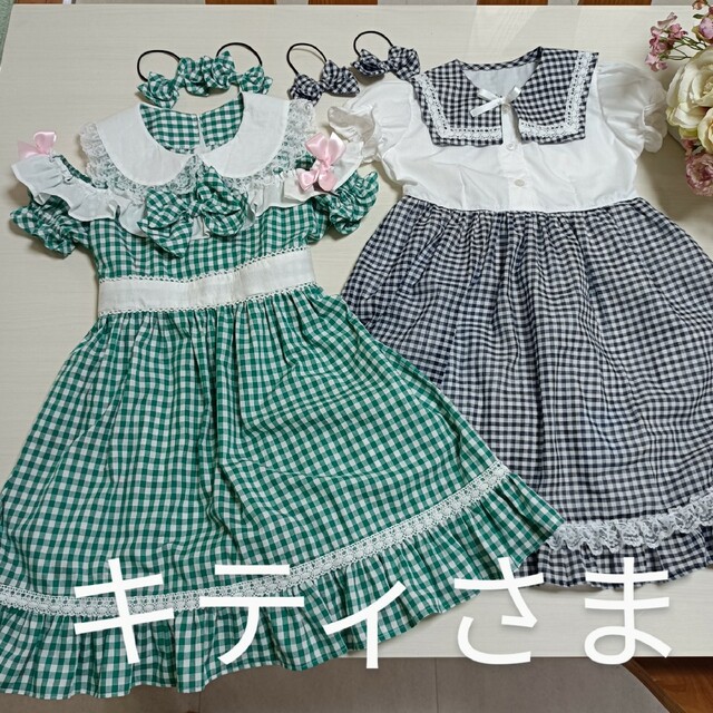 キティ様ご専用 キッズ/ベビー/マタニティのキッズ服女の子用(90cm~)(ワンピース)の商品写真