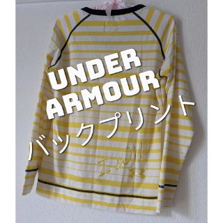 アンダーアーマー(UNDER ARMOUR)のバックプリント☆彡UNDER ARMOUR　幸せ呼ぶYellow　アンダーアーマ(その他)