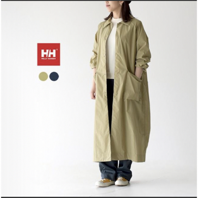 最終お値下げ】HELLY HANSEN ステンカラー ナイロン コート 高品質の