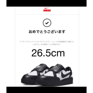 ナイキ(NIKE)のNike x PEACEMINUSONE txcxy様専用(スニーカー)