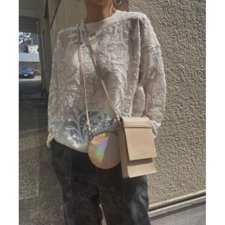 アメリヴィンテージ(Ameri VINTAGE)のAmeri vintage DEVORER FLOWER SHEER TOP(カットソー(長袖/七分))