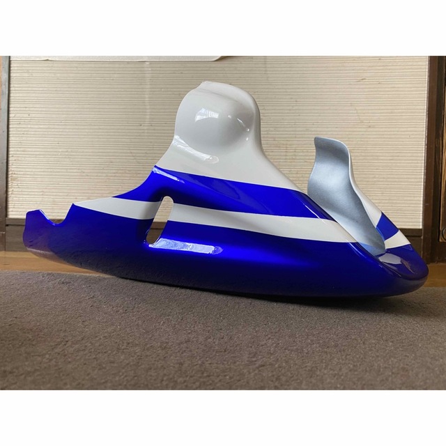 限定価格!アンダーカウル 白青 車種設計可能! 週末限定 バイク upric