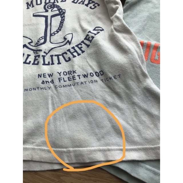 RUGGEDWORKS(ラゲッドワークス)のキッズ　Tシャツ　ラゲッドワークス　100 キッズ/ベビー/マタニティのキッズ服男の子用(90cm~)(Tシャツ/カットソー)の商品写真