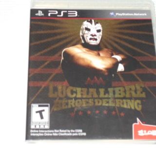 プレイステーション3(PlayStation3)のPS3★LUCHA LIBRE HEROES DELRING 海外版 北米版(家庭用ゲームソフト)