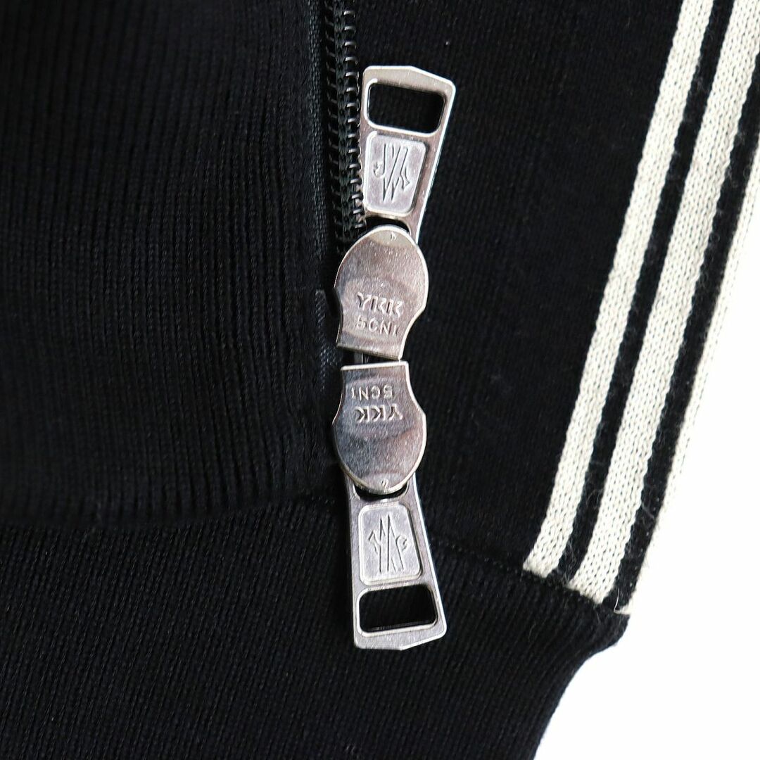 極美品◇20年製 MONCLER モンクレール CARDIGAN 袖ロゴデザイン WZIP