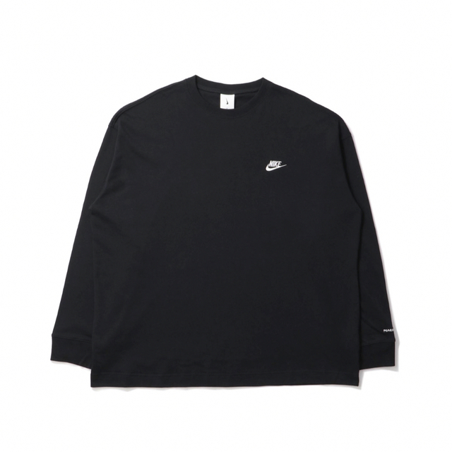 PEACEMINUSONE(ピースマイナスワン)のPEACEMINUSONE PMO x NIKE LS Tee "Black" メンズのトップス(Tシャツ/カットソー(七分/長袖))の商品写真