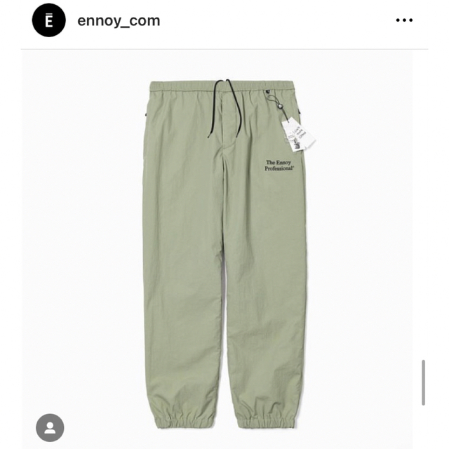 エンノイとスタイリスト私物 NYLON JACKET シャカシャカ ennoy エンノイとスタイリスト私物 NYLON JACKET シャカシャカ ennoy
