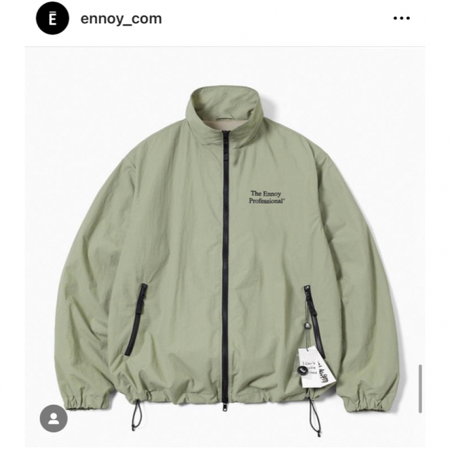 エンノイとスタイリスト私物 NYLON JACKET シャカシャカ ennoy エンノイとスタイリスト私物 NYLON JACKET シャカシャカ ennoy