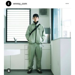 即配　エンノイ スタイリスト私物 NYLON TRACK SUIT　セットアップ