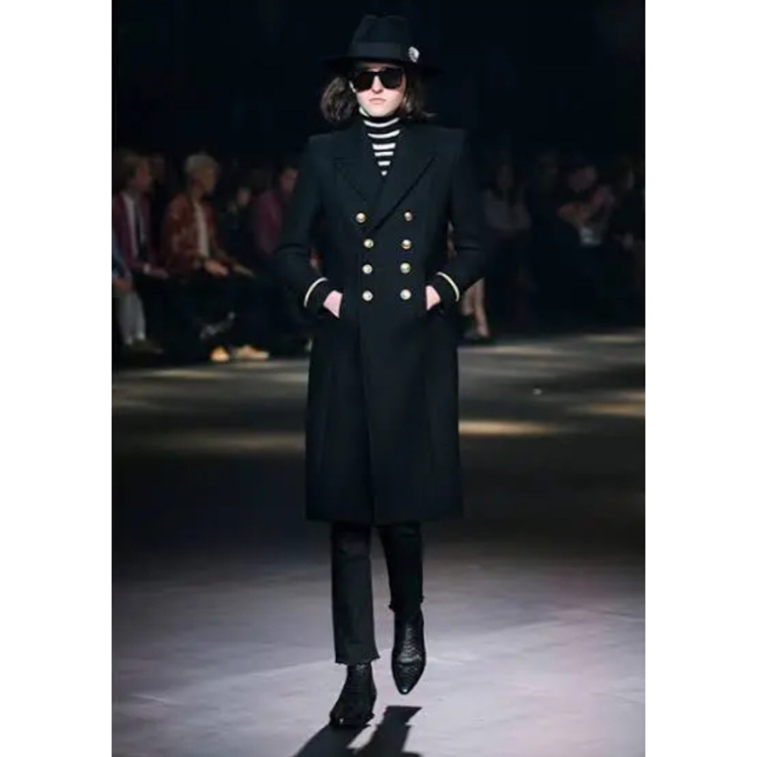 16AW SAINT LAURENT Paris サンローランパリ ロングコート