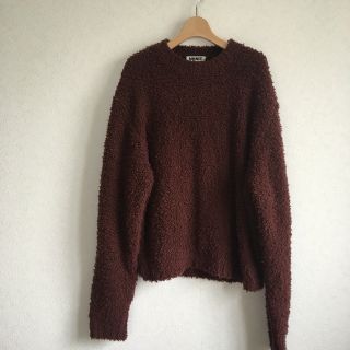 NKNIT ンニット cashmere mix fluffy KNIT ニット-