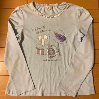 エニィファム(anyFAM)のぽっけ22様専用　エニィファム　キッズ長袖カットソー(水色)(Tシャツ/カットソー)