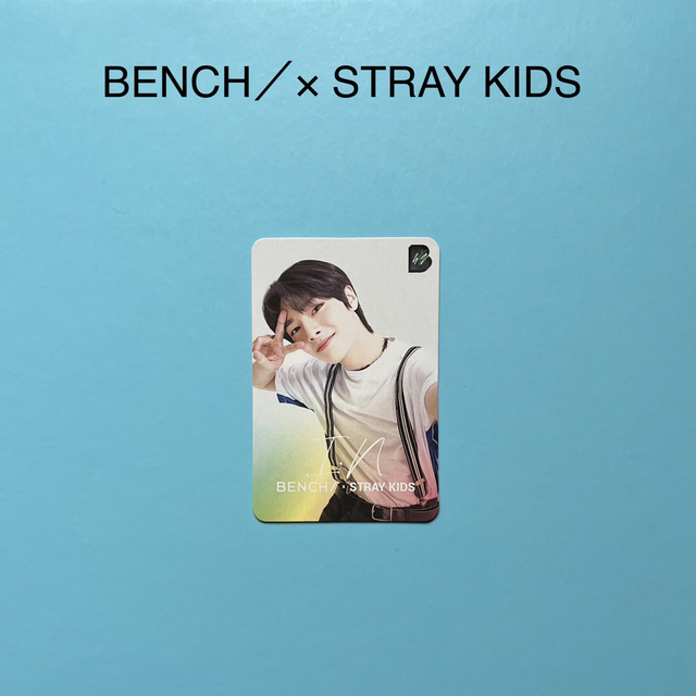 BENCH／× STRAY KIDS フォトカード 第二弾 アイエン
