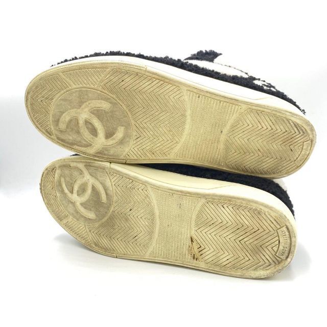CHANEL』シャネル (42) ボアスニーカー / 靴 世界の www.toyotec.com