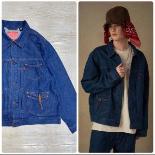 リーバイス(Levi's)のLEVI'S RED LR トラッカー ジャケット Gジャン サイズ XL(Gジャン/デニムジャケット)