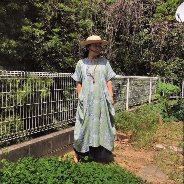 チャイハネ チャイハネ○キオリワンピース○グリーンの通販 by holy fruit|チャイハネならラクマ チャイハネ★タンクワンピース
