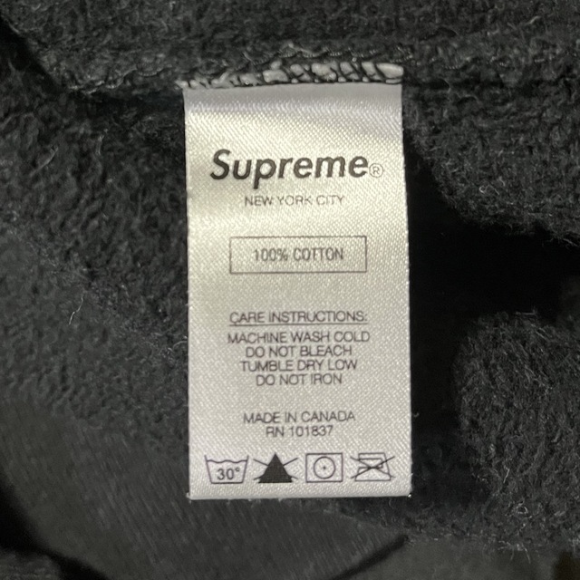 Supreme Small Box Crewneck Black Ｍ