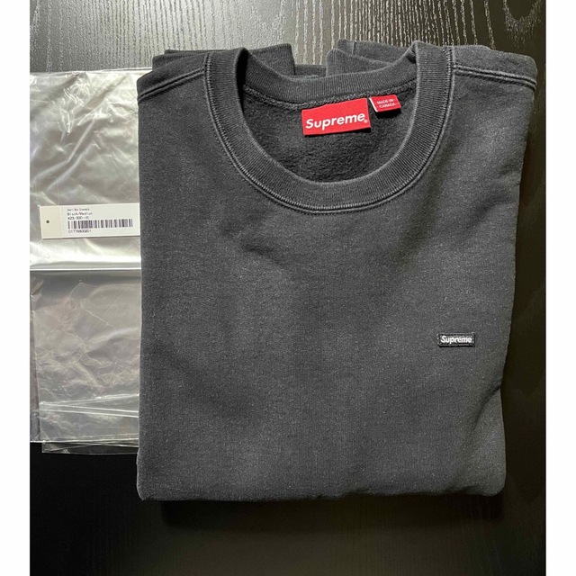 Supreme Small Box Crewneck Blackシュプリーム