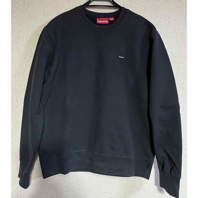 スウェットSupreme Small Box Crewneck Black Ｍ