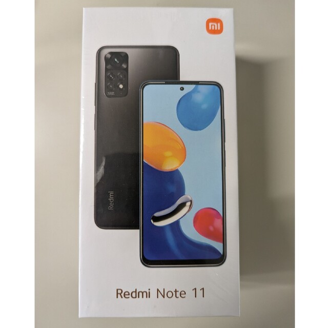 Xiaomi redmi note11 64GB simフリー